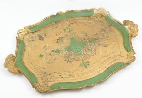 Régi borsdarálók, Peter Dienes bordaráló, só és bors szóró és tálca. klf. méretben, kopásokkal