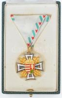 1996. "A Tiszti Szolgálati Jel II. fokozata" zománcozott, aranyozott, ezüstözött tombak ki...