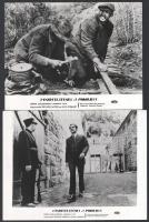 cca 1970 ,,Viszontlátásra a pokolban" című amerikai film jelenetei és szereplői (köztük Richard...