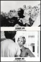1973 ,,Ezeregy kéz című marokkói film jelenetei és szereplői, 6 db vintage produkciós filmfotó, ezüst zselatinos fotópapíron, a használatból eredő kisebb hibákkal, 18x24 cm