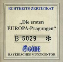 Európa 1997. "Görögország" Ag 20g T:PP tanúsítvánnyal