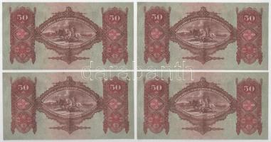 1932. 50P (10x) "D 174 069636-069645" sorszámkövetők T:II-III folt
Adamo P14