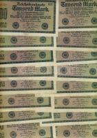 Német Birodalom / Weimari Köztársaság 1922. 1000M (50x) T:II,II/III