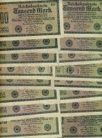 Német Birodalom / Weimari Köztársaság 1922. 1000M (50x) T:II,II/III