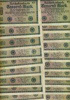 Német Birodalom / Weimari Köztársaság 1922. 1000M (50x) T:II,II/III