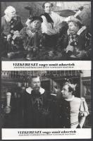 1955 ,,Vízkereszt, vagy amit akartok" című szovjet film jelenetei és szereplői, 13 db vintage p...