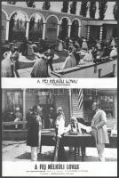 1974 ,,A fej nélküli lovas" című szovjet westernfilm jelenetei és szereplői, 13 db vintage prod...