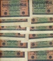 Német Birodalom / Weimari Köztársaság 1923. 20.000M (50x) T:II,II/III