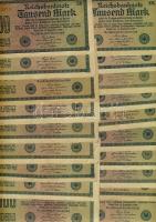 Német Birodalom / Weimari Köztársaság 1922. 1000M (50x) T:II,II/III