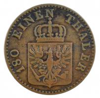 Német Államok / Poroszország 1853A 2pf Ag T:2- patina
German States / Prussia 1853A 2 Pfennig Ag C:...