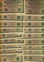 Német Birodalom / Weimari Köztársaság 1922. 1000M (50x) T:II,II/III