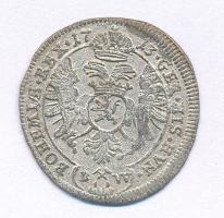 Csehország / Történelmi tartomány / Kuttenberg 1713. 3kr Ag "VI. Károly" T:1-,2 Bohemia / ...