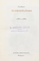 Anton Pavlovics Csehov művei: I.-IV. kötetek. Teljes. Bp., 1960., Európa. Kötetenként 1-1 rézmetszet...