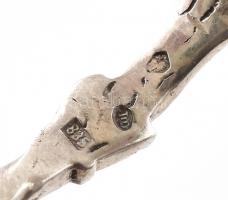 Ezüst (Ag) Innsbruck díszkanál, jelzett, h: 10 cm, nettó: 8,9g