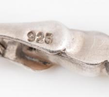 Ezüst (Ag) karkötő, jelzett, h: 18cm, nettó: 6,3g