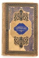 Cca. 1888 Emlékalbum. Dolfel Hermin névvel, rajzokkal, versekkel, viseletes állapotban, 21x15cm