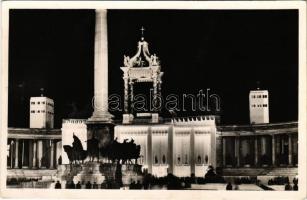 1938 Budapest XIV. XXXIV. Nemzetközi Eucharisztikus Kongresszus főoltára este