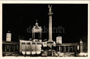 1938 Budapest XIV. XXXIV. Nemzetközi Eucharisztikus Kongresszus főoltára + So. Stpl