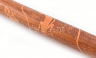 Didgeridó hangszer, h: 100 cm