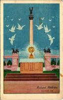 1938 Budapest XIV. Hősök tere, XXXIV. Nemzetközi Eucharisztikus Kongresszus. Szentév (EK)