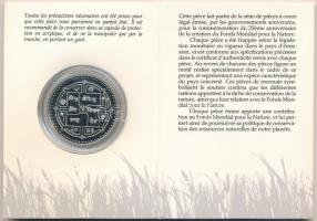 Nepál 1986. 250R Ag "A Világ Vadvédelmi Alap (WWF) 25. évfordulója - Pézsmaszarvas" emlék ...