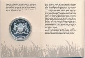 Botswana 1986. 2p Ag "A Világ Vadvédelmi Alap (WWF) 25. évfordulója - Zambézi kócsag" emlé...