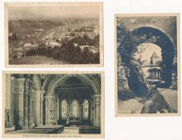 Brassó, Kronstadt, Brasov; 3 db régi képeslap / 3 pre-1945 postcards
