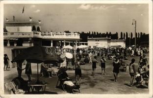 1933 Balatonalmádi-fürdő, fövenyfürdő, strand