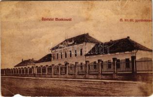 1909 Munkács, Mukacheve, Mukacevo; M. kir. állami gyermekmenhely. W.L. 1173. / orphanage (szakadás / tear)