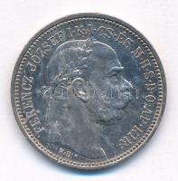 1914KB 1K Ag "Ferenc József" T:1- patina Adamo K5.1