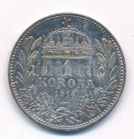 1914KB 1K Ag "Ferenc József" T:1- patina
Adamo K5.1