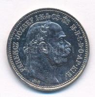 1915KB 1K Ag "Ferenc József" T:1-,2 patina Adamo K5.1