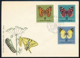 Poland 1967 (3 pcs) Lengyelország 1967 (3 db)