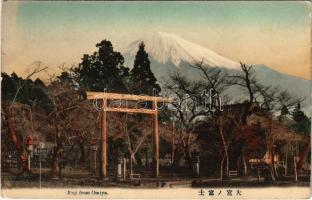 Mt. Fuji from Omiya (EK)