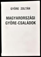 Györe Zoltán: Magyarországi Györe-családok. Bp., 1993, Inter City, 310 p. Kiadói papírkötés, kissé sérült gerinccel.