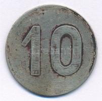 Brassó ~1900. "Kronstadt Bergdirektion - Fleischmarke (Brassói Bányaigazgatóság - Húsjegy) / 10...