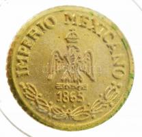 DN "I. Miksa" jelzetlen modern mini Au pénz, lezárt, eredeti műanyag tokban (0.333/10mm) T...