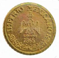 DN "I. Miksa" jelzetlen modern mini Au pénz, lezárt, eredeti műanyag tokban (0.333/10mm) T...