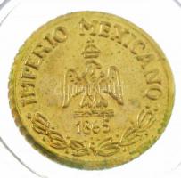 DN "I. Miksa" jelzetlen modern mini Au pénz, lezárt, eredeti műanyag tokban (0.333/10mm) T...