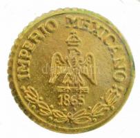 DN "I. Miksa" jelzetlen modern mini Au pénz, lezárt, eredeti műanyag tokban (0.333/10mm) T...