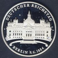 NSZK 1987. "750 éves München" Ag 14,8g T:PP