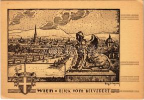 Wien, Vienna, Bécs; Blick vom Belvedere s: Heinz Wagner (EK)