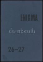 2000-2001 Enigma művészetelméleti folyóirat VII-VIII. évf.,2000-2001., 26-27. sz. Szerk.: Lackfi János.