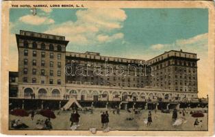 New York, Long Beach (Long Island), The Hotel Nassau (glue marks)