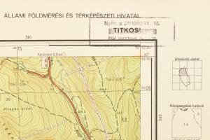 1963-1965 4 db Heves és Nógrád megye topográfiai térkép (Gyöngyöspata, Szurdokpüspöki, Hasznos, Gyön...