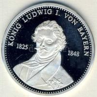 NSZK DN "I. Lajos király" Ag 20g T:PP