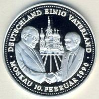 NSZK 1990 "Német Egység" Ag 20g T:PP