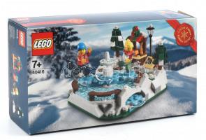 Lego limitált kiadású karácsonyi szett (korcsolyapálya), cikkszám: 40416, komplett, eredeti dobozában