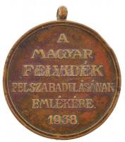 1938. "Felvidéki Emlékérem" bronz kitüntetés mellszalag nélkül T:2- ph. Hungary 1938. &quo...