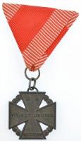1916. Károly-csapatkereszt Zn kitüntetés mellszalagon T:1- Hungary 1916. Charles Troop Cross Zn decoration on ribbon C:AU NMK 295.